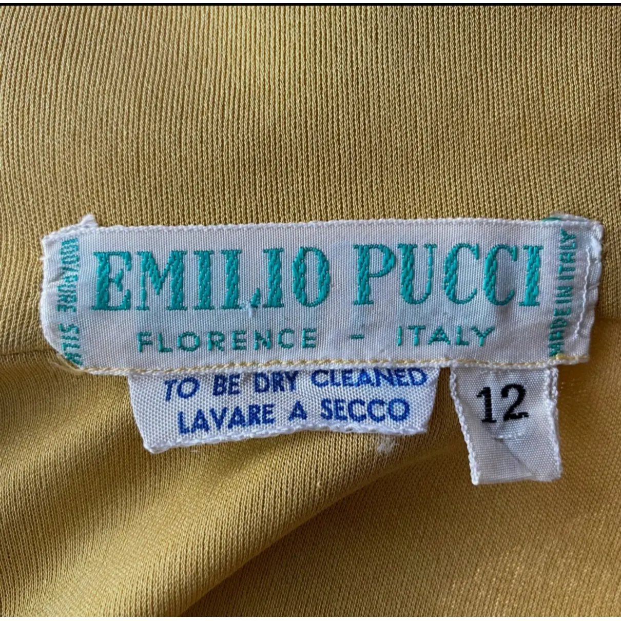 Silk mini dress Emilio Pucci - Vintage