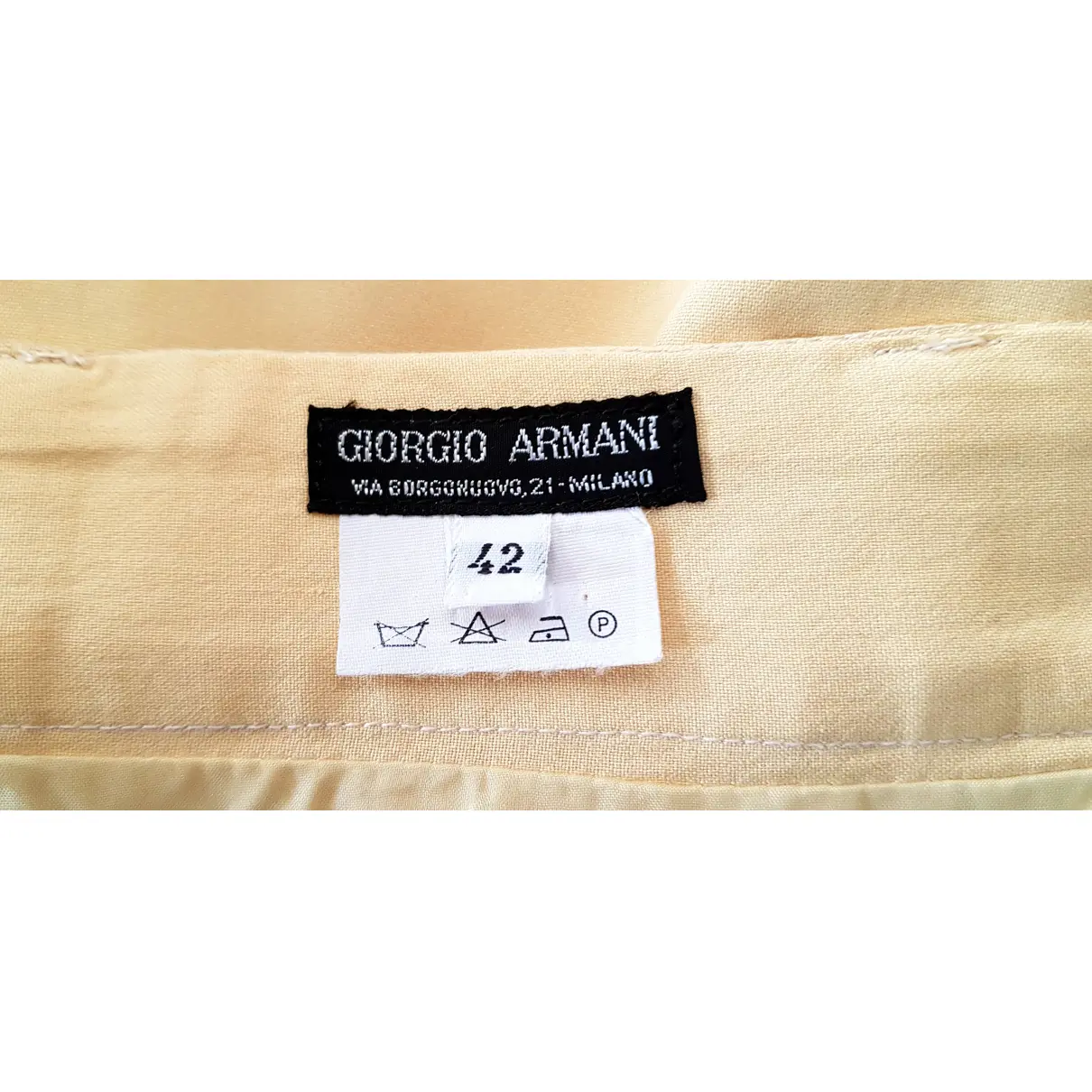 Silk suit jacket Giorgio Armani