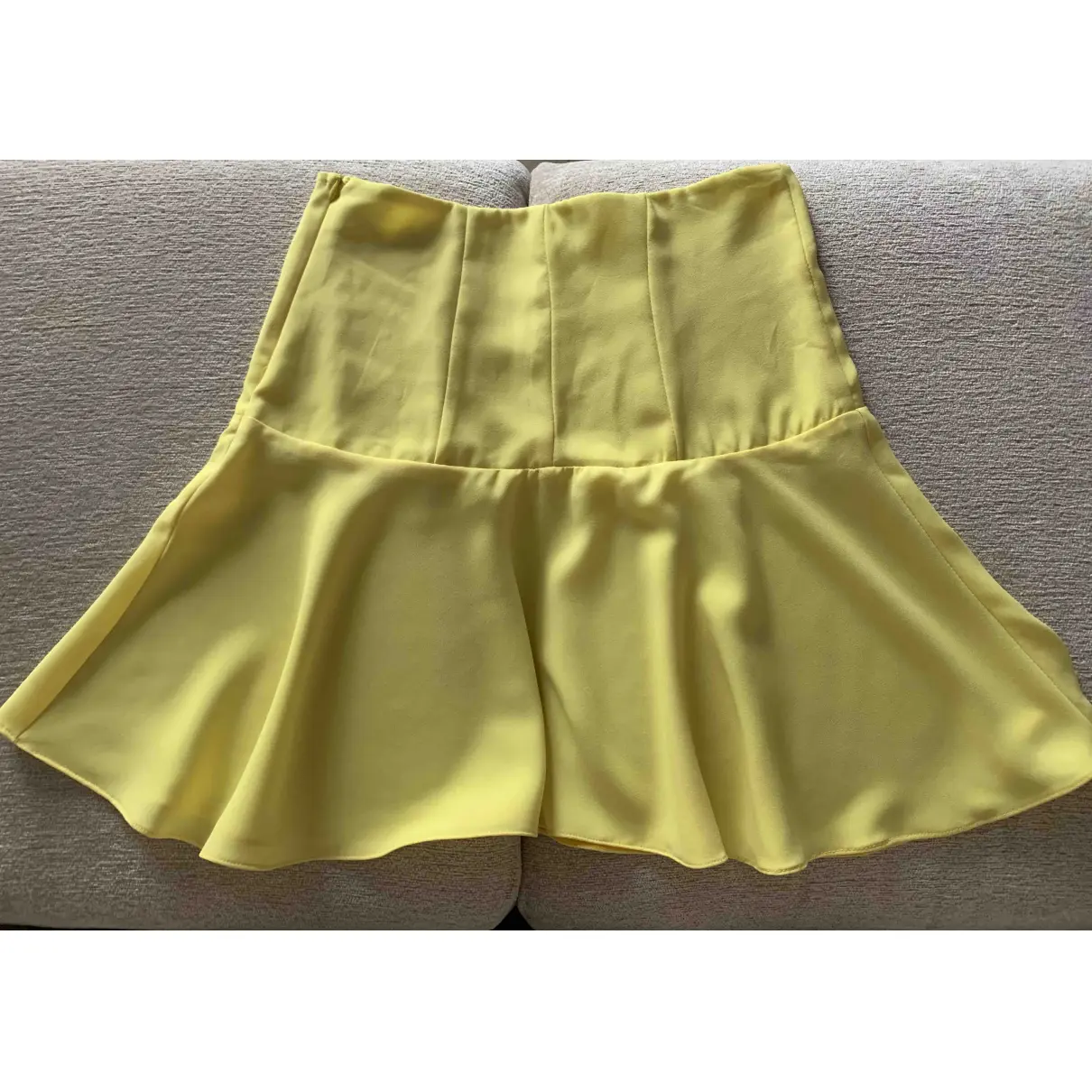 Buy Impérial Silk mid-length skirt online