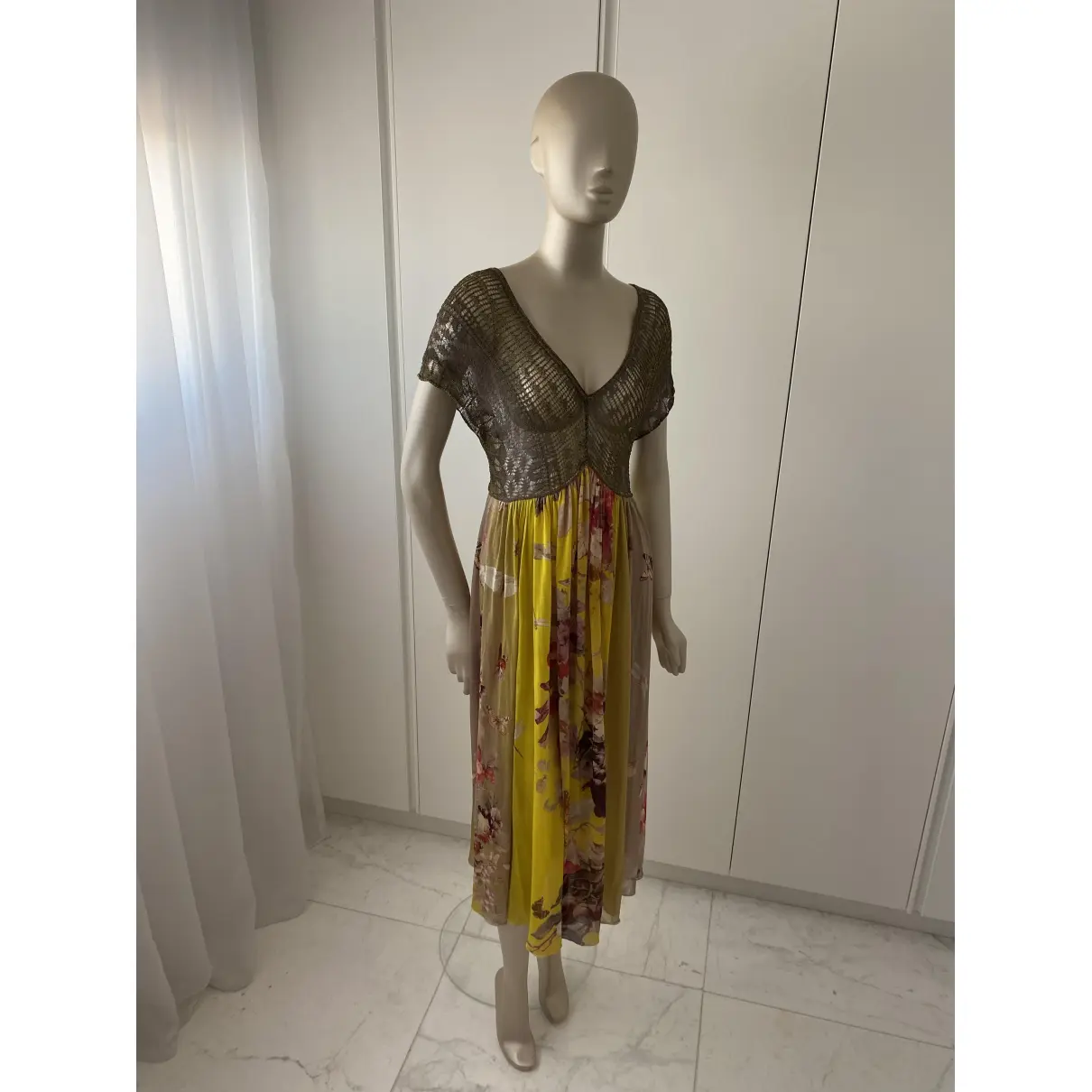 Buy Jean Paul Gaultier Silk maxi dress online