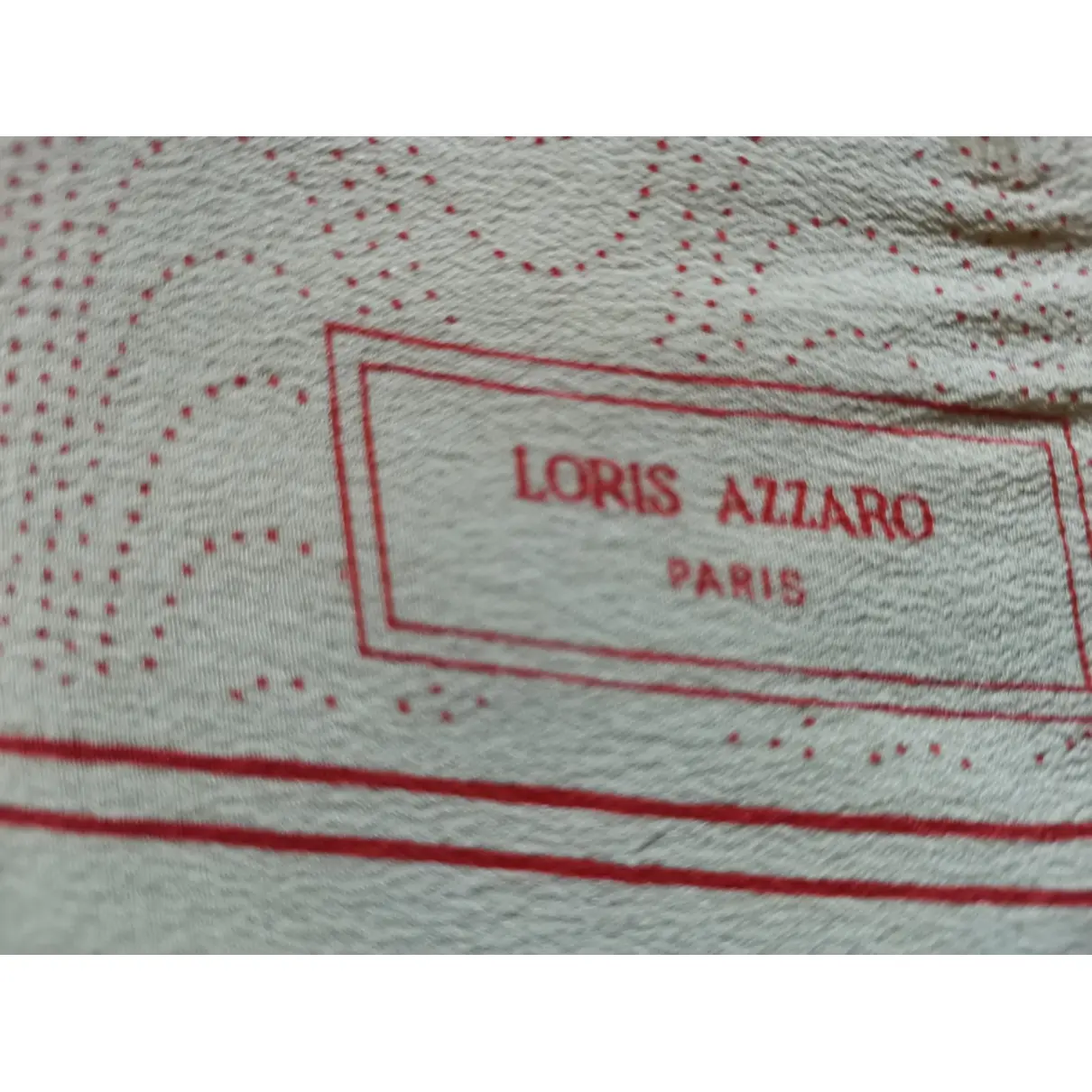 Luxury Loris Azzaro Silk handkerchief Women - Vintage