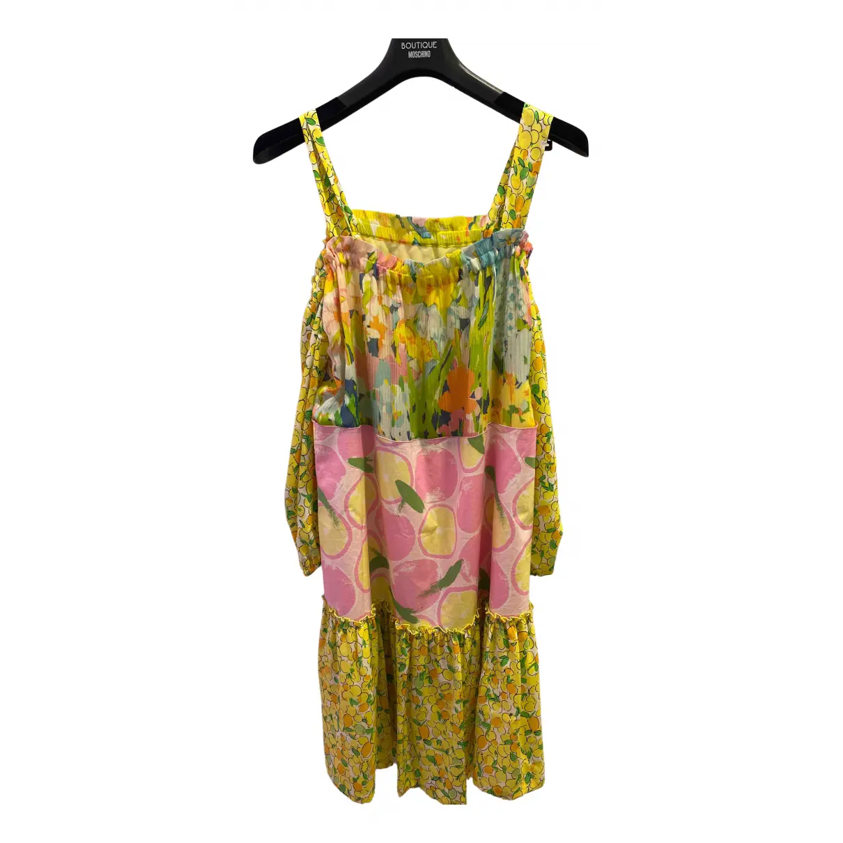 Silk mid-length dress Moschino - Vintage