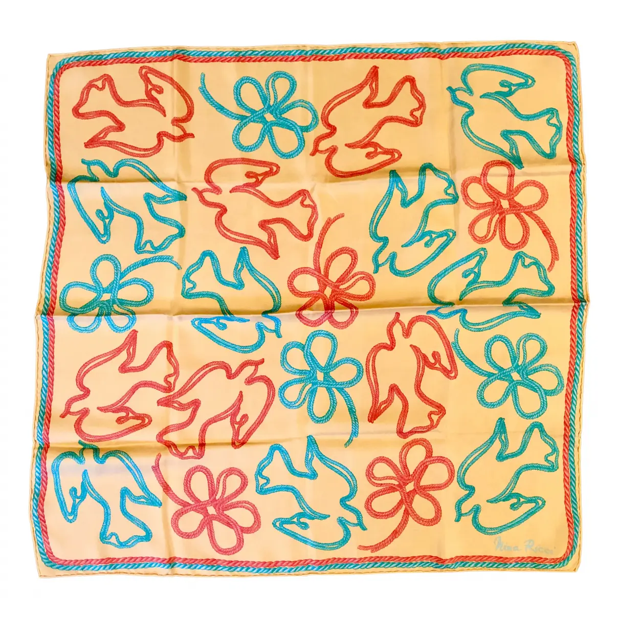 Silk handkerchief Nina Ricci