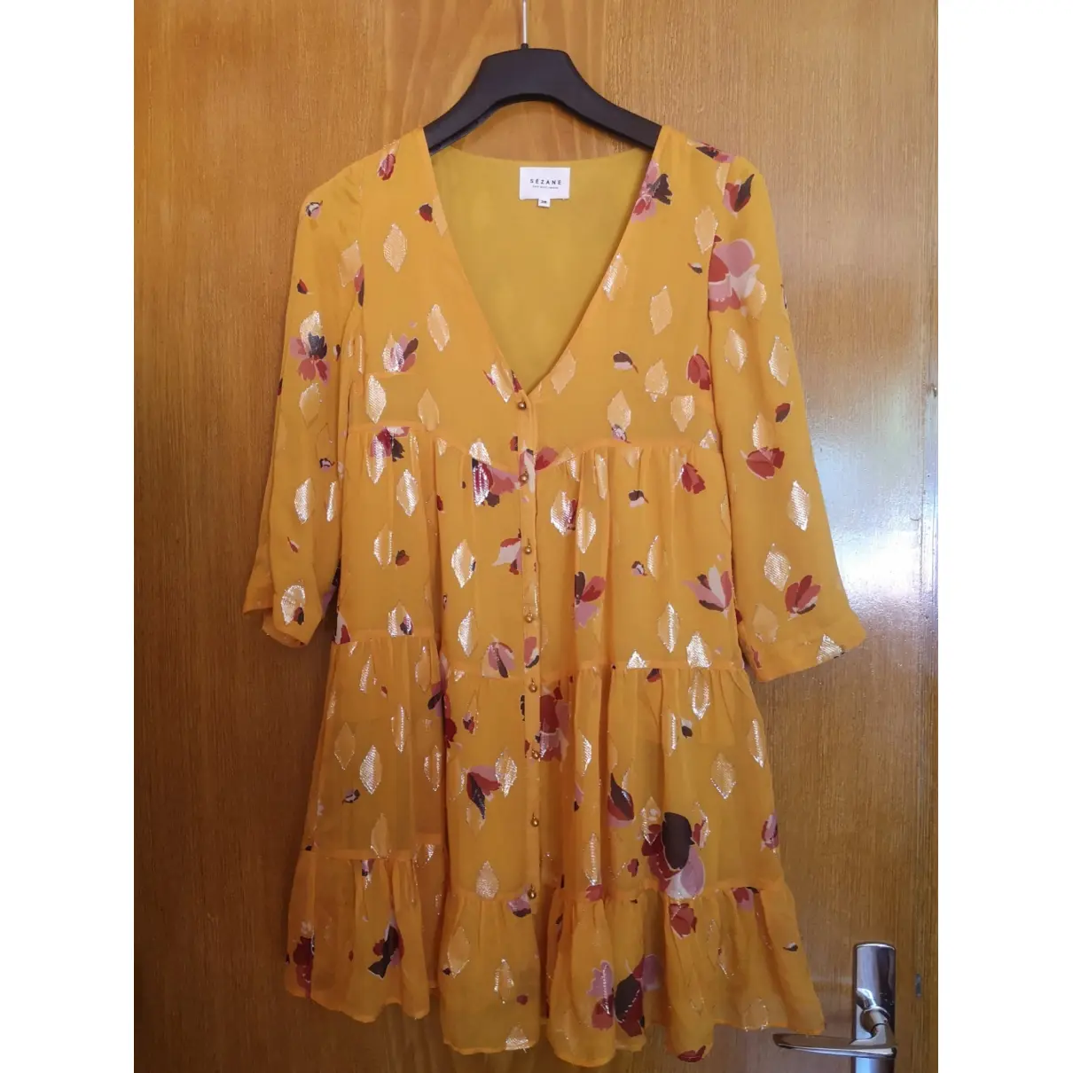 Spring Summer 2019 silk mini dress Sézane