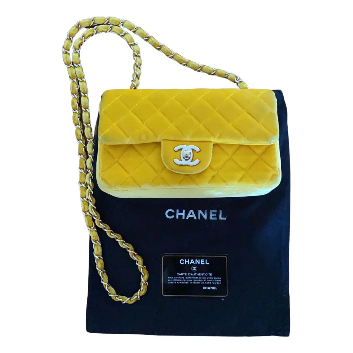 Timeless/Classique velvet crossbody bag Chanel