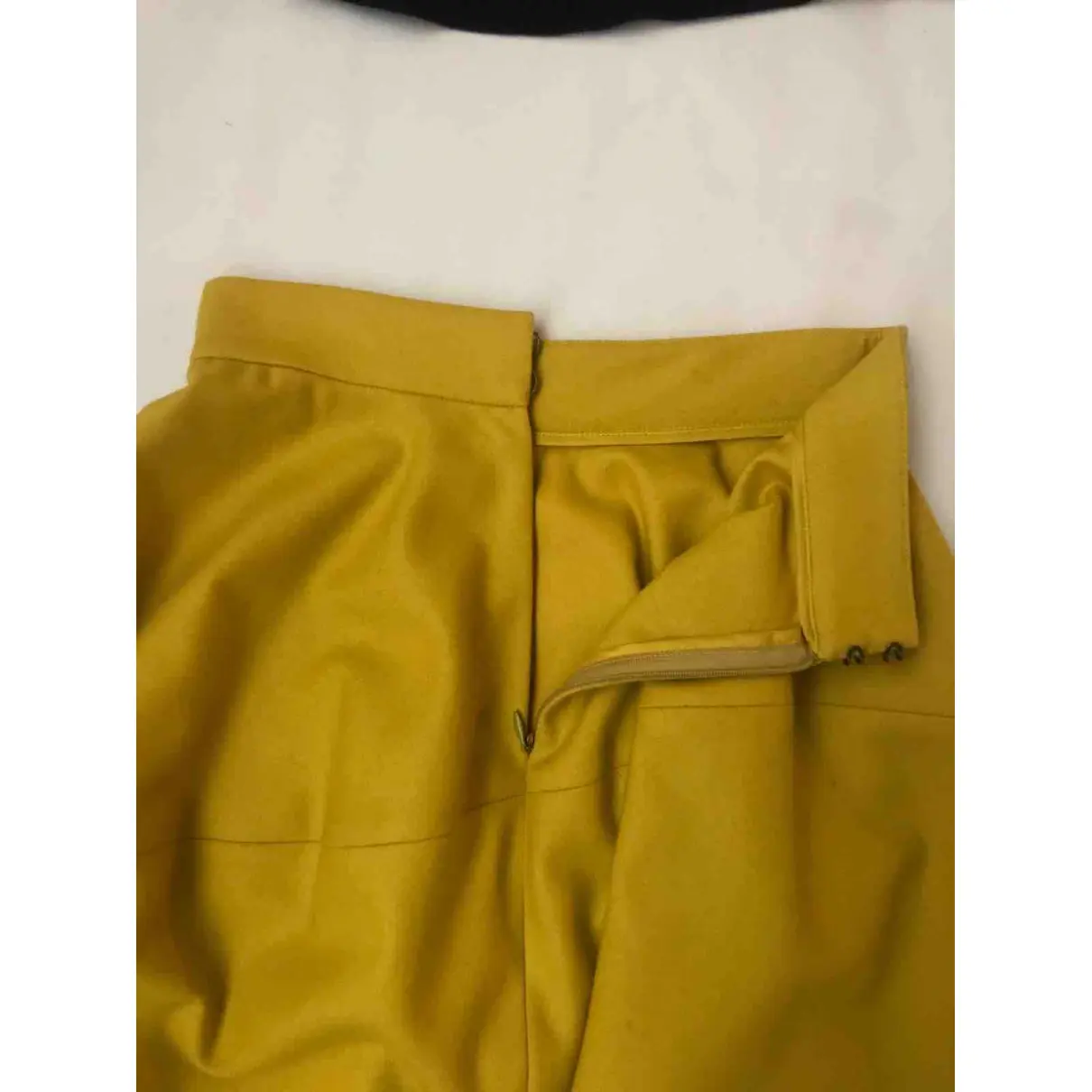 Wool mid-length skirt Yves Saint Laurent