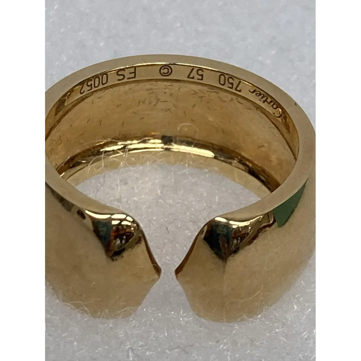 Buy Cartier C yellow gold ring online