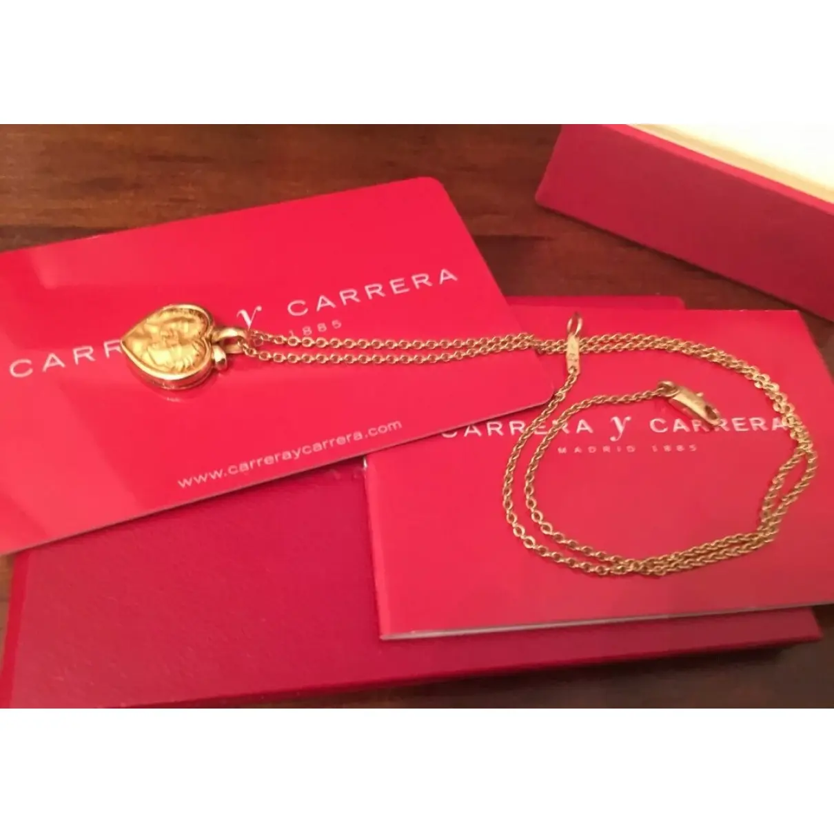 Yellow gold necklace Carrera Y Carrera
