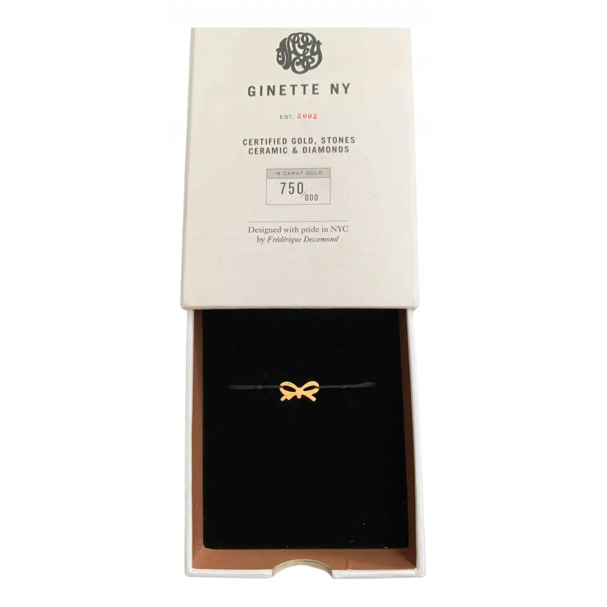 Minis yellow gold necklace Ginette Ny