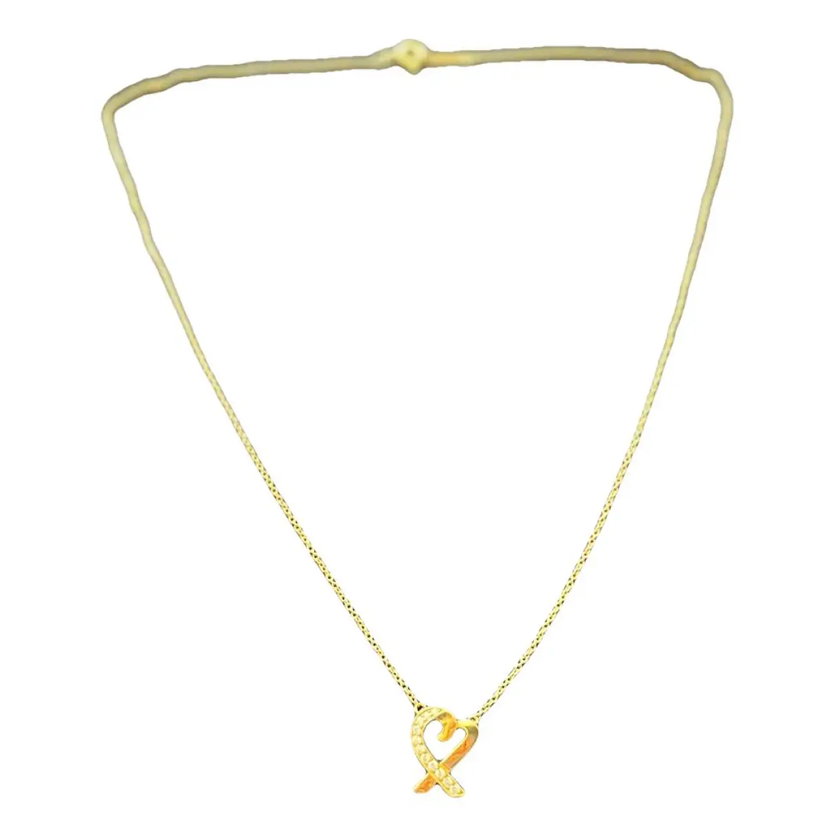 Paloma Picasso yellow gold necklace