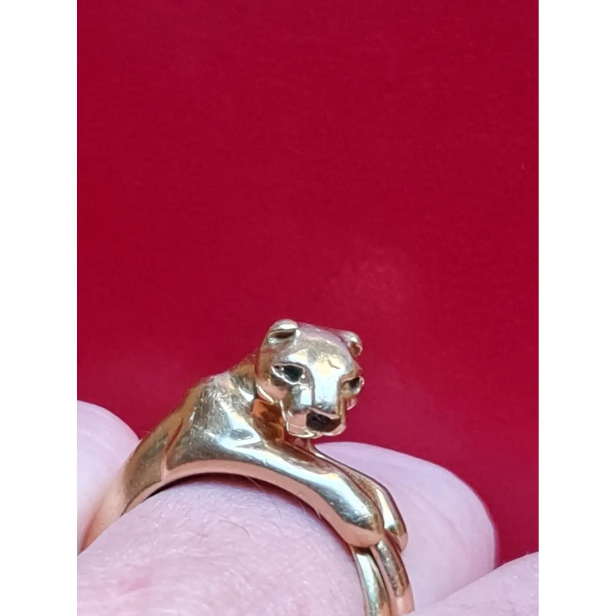Panthère yellow gold ring Cartier