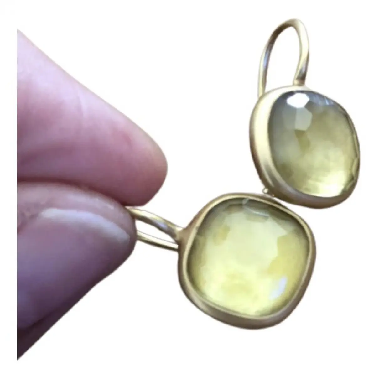 Buy Pomellato Yellow gold earrings online