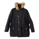 Anthracite Cotton Coat Woolrich