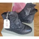 Buy A.S.98 Leather biker boots online