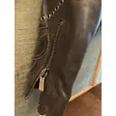 Leather short vest Barbara Bui