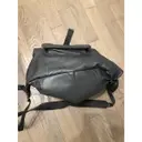 Leather backpack Bottega Veneta