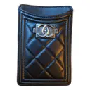 Boy leather purse Chanel