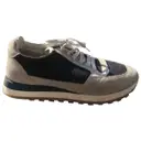 Leather trainers Peserico
