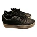 Leather trainers Stokton