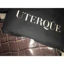 Leather crossbody bag Uterque