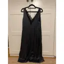 Buy Massimo Dutti Silk mid-length dress online