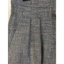 Wool large pants Max Mara