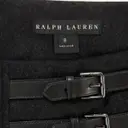 Buy Ralph Lauren Collection Anthracite Wool Skirt online