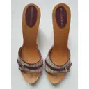Buy Burberry Cloth mules & clogs online