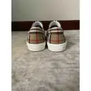 Cloth low trainers Burberry