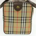 Cloth travel bag Burberry - Vintage