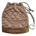 Cloth satchel Chanel