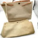 Herbag cloth travel bag Hermès
