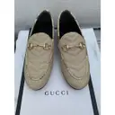 Buy Gucci Jordaan cloth flats online