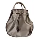 Cloth handbag Lancel