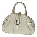 Saddle Bowler cloth bag Dior - Vintage