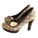Sylvie cloth heels Gucci