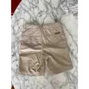 Burberry Beige Cotton Shorts for sale