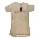 Beige Cotton T-shirt RHUDE
