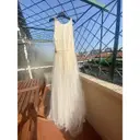 Buy Elisabetta Franchi Lace maxi dress online