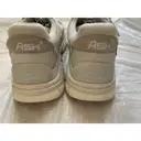 Leather trainers Ash