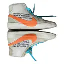 Blazer Mid leather high trainers Nike x Off-White