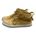 Leather high trainers Buscemi