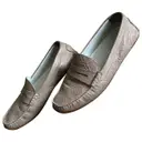 Leather flats Byblos