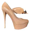 Leather heels Casadei