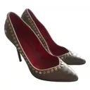 Leather heels Cesare Paciotti