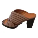Leather mules Chie Mihara