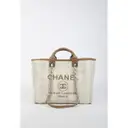 Deauville leather handbag Chanel