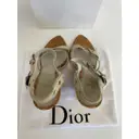 Leather sandals Dior