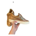 Buy Giuseppe Zanotti Donna leather trainers online