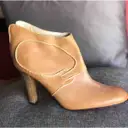 Buy Emanuel Ungaro Leather ankle boots online - Vintage